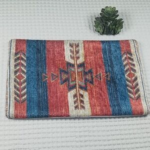 NWOT Unbranded Colorful Southwestern  Geometric Pillow Cover w/Zipper Closure